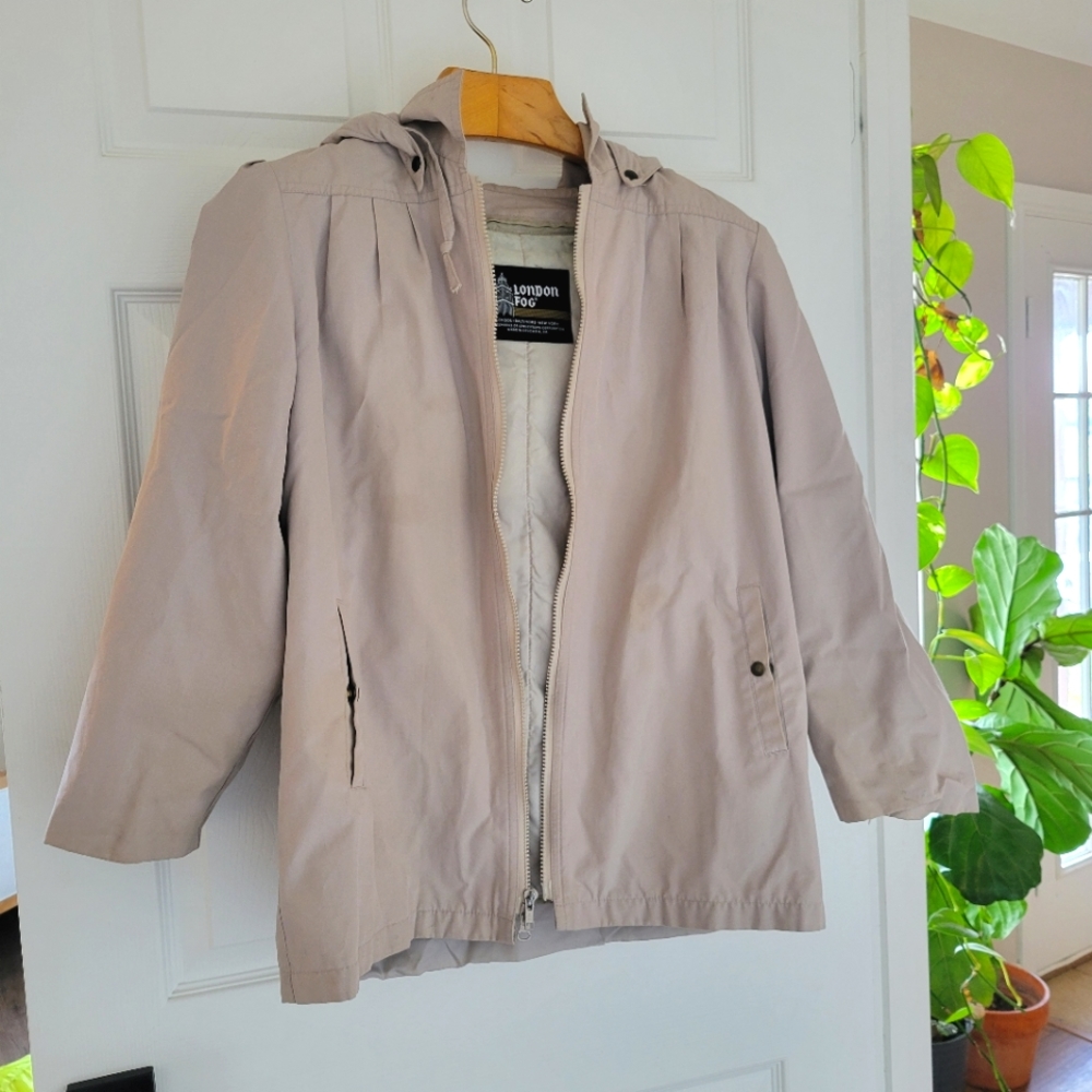 Vintage London Fog Thinsulate Hooded Jacket